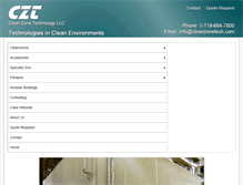 Tablet Screenshot of cleanzonetech.com